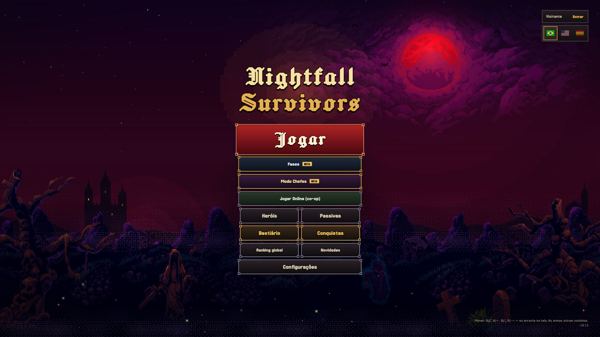 Main menu